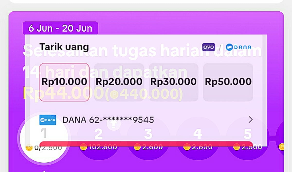 8 Langkah Mudah Cairkan Saldo DANA Dari Aplikasi TikTok