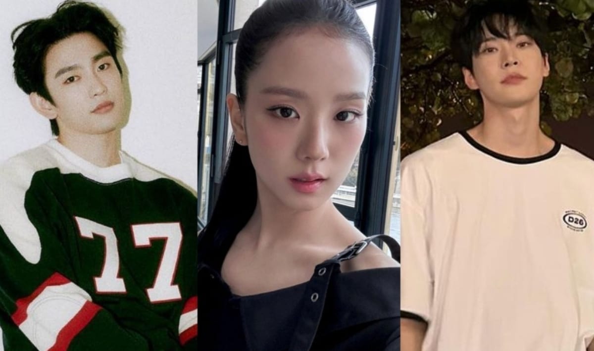 Gemes! Jinyoung, Jisoo dan Doyoung Reunian Bersama Staf Inkigayo