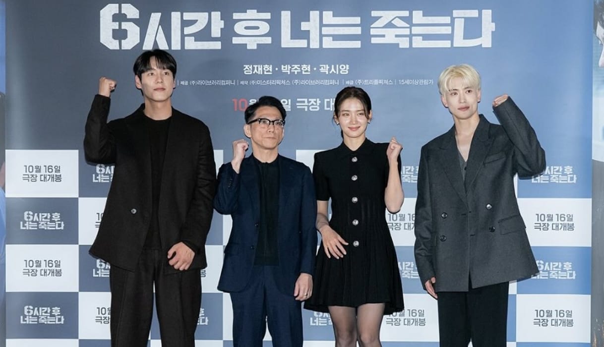 Dihadiri Jaehyun NCT dan Park Ju Hyun, Film You Will Die in 6 Hours Gelar Konferensi Pers
