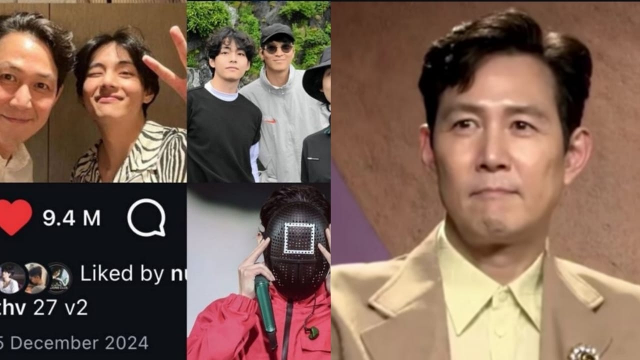 Lee Jung Jae Tanggapi Rumor Kehadiran V BTS di Squid Game 3