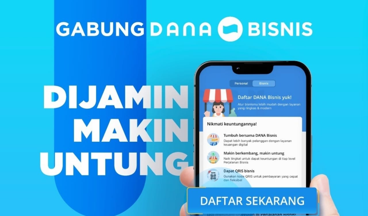 Daftar Akun DANA Bisnis Modal HP, Cek Langkah-Langkah Mudahnya