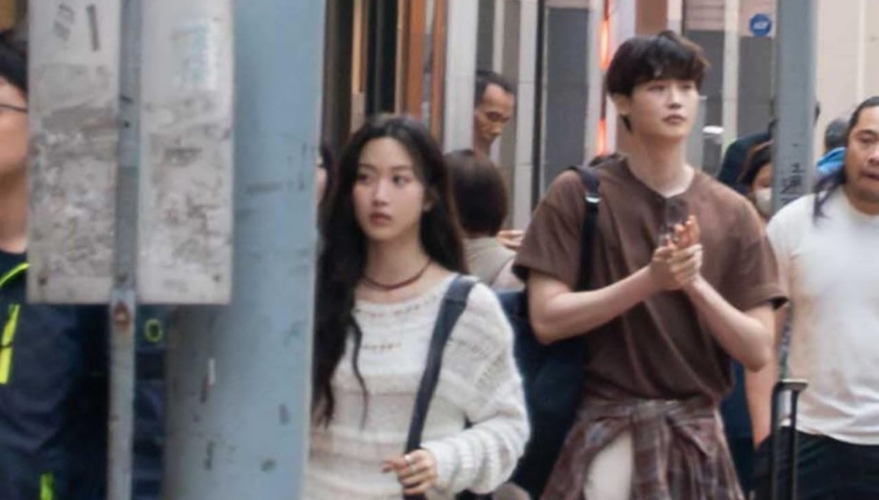 Moon Ga Young Terlihat Sedang Syuting Drama Seocho-dong di Hong Kong