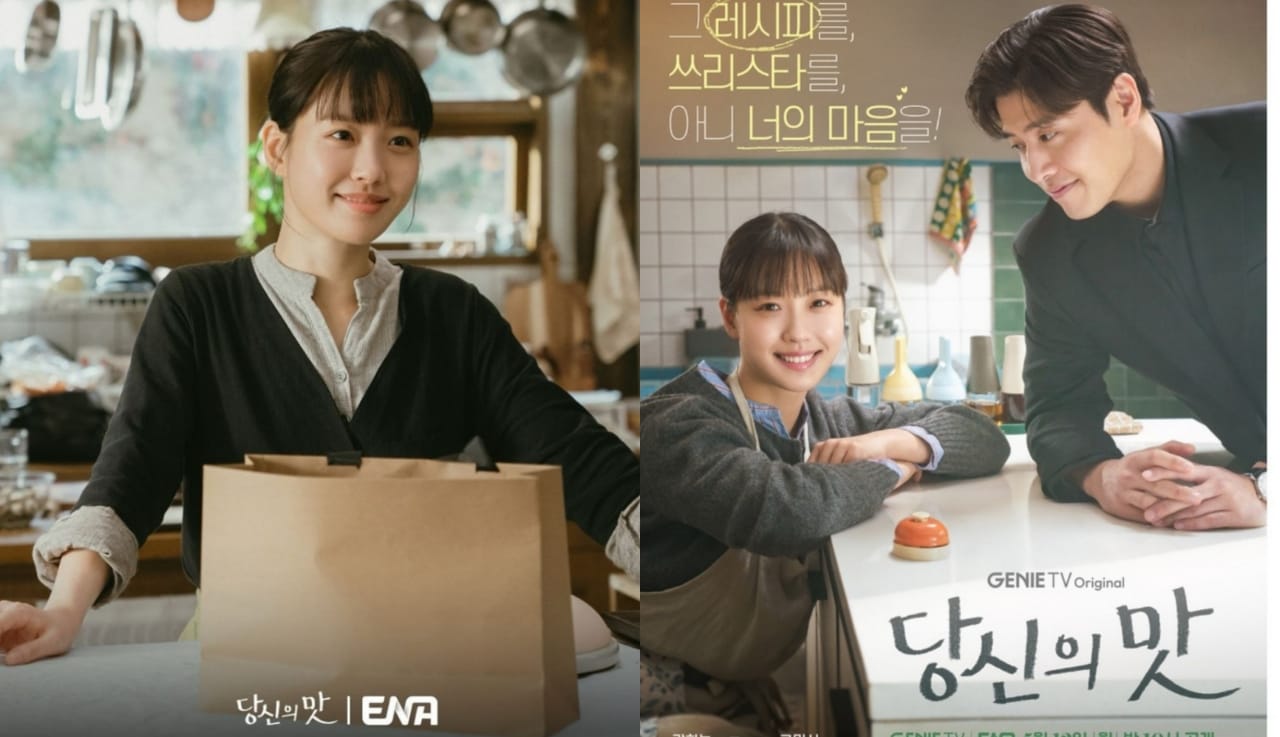 Kang Ha Neul Berikan Tatapan Penuh Cinta Pada Go Min Si Dalam Poster Drama Tastefully Yours
