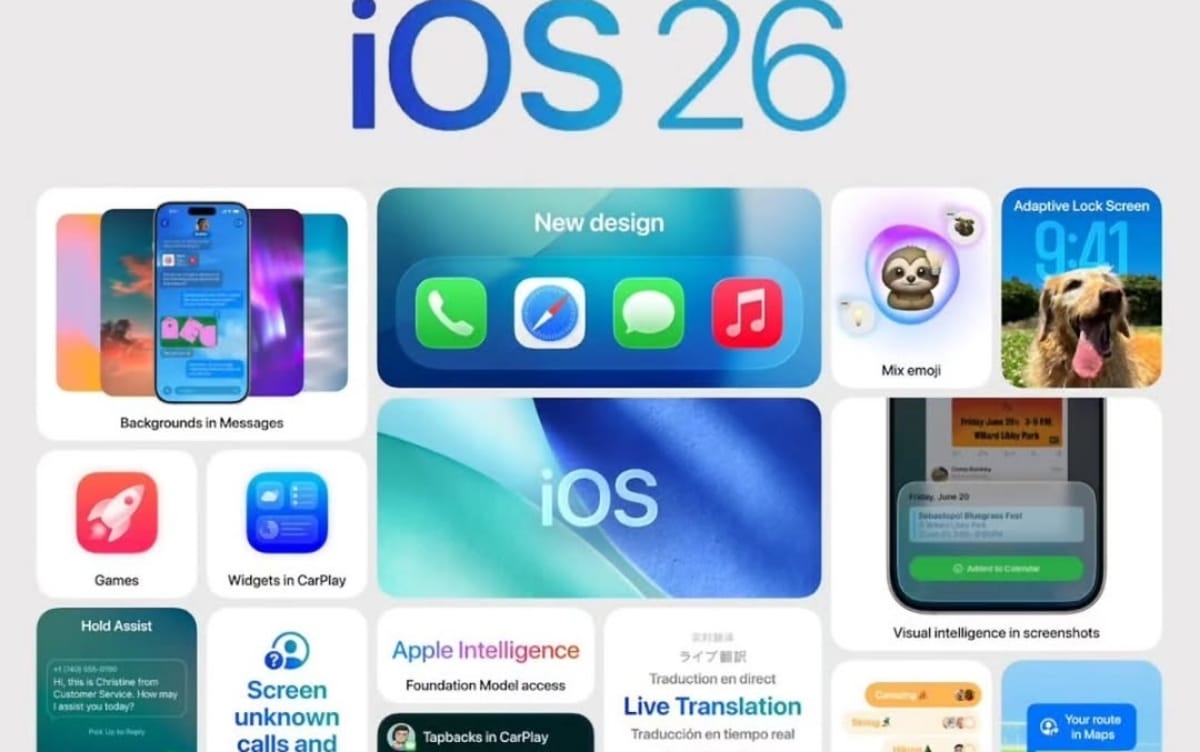Apple Resmi Perkenalkan iOS 26, Tampil Dengan Luquid Glass Design dan Efek Animasi Baru!