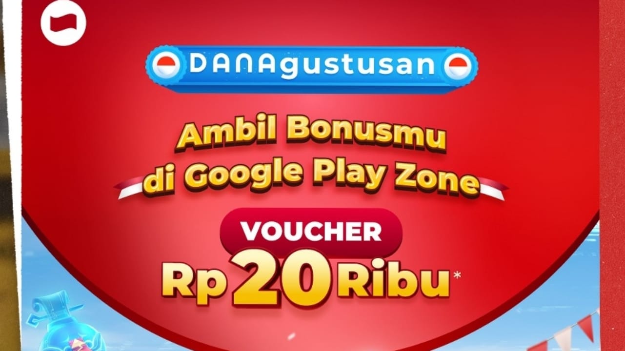 Promo Saldo DANA Hemat Spesial Agustusan, Ada Voucher Rp20 Ribu!