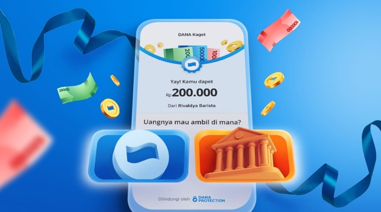 Klaim DANA Kaget Bisa ke Rekening Bank, Begini Caranya