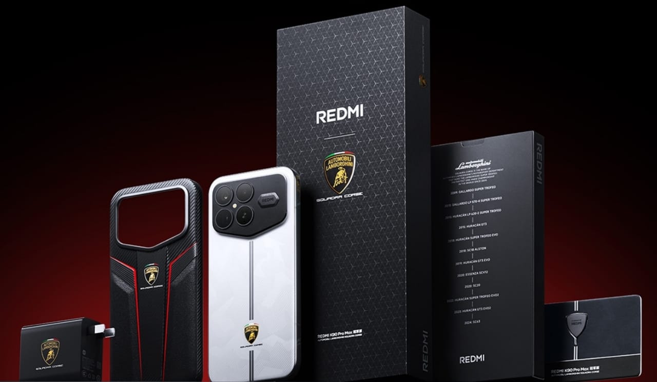 Redmi K90 Pro Max Hadir Dalam Edisi Spesial Automobili Lamborghini Squadra Corse, Bongkar Speknya