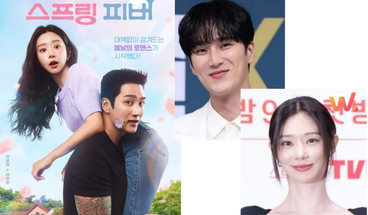 Ahn Bo Hyun Gendong Lee Joo Bin Dalam Poster Drama Spring Fever, Cek Tanggal Tayangnya!