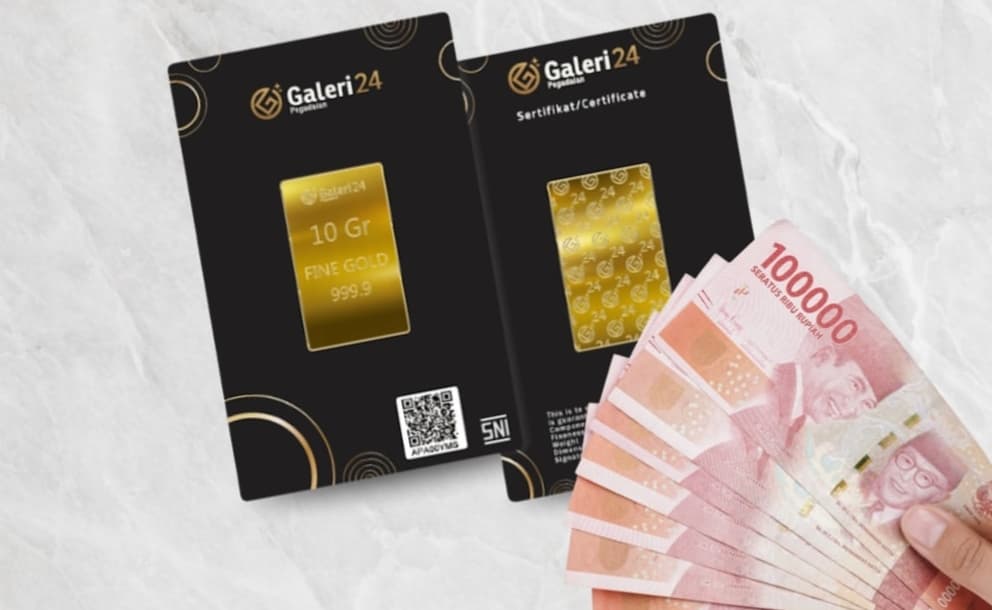 Harga Emas Galeri24 Hari Ini, Turun atau Naik?