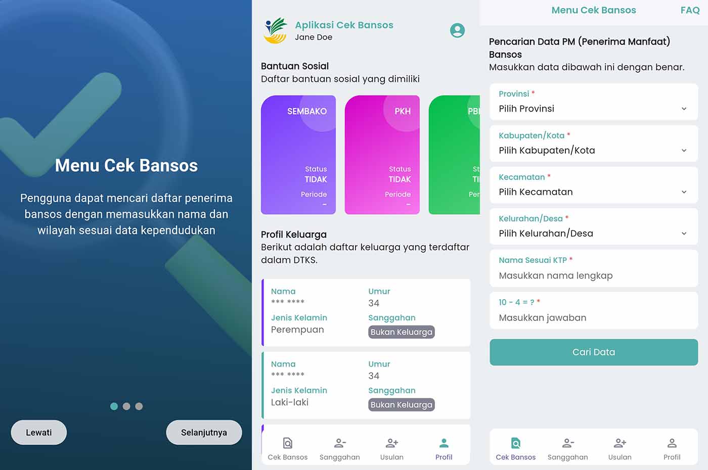 Cara Daftar dan Cek Penerima Bansos Rp600 Ribu Resmi Dari Kemensos