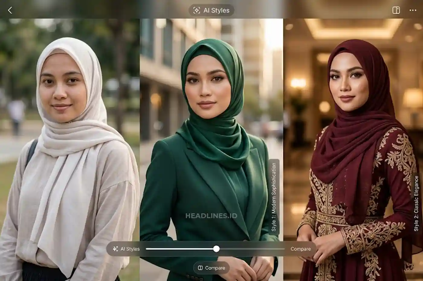 8 Prompt Gemini AI untuk Edit Foto Wanita Hijab
