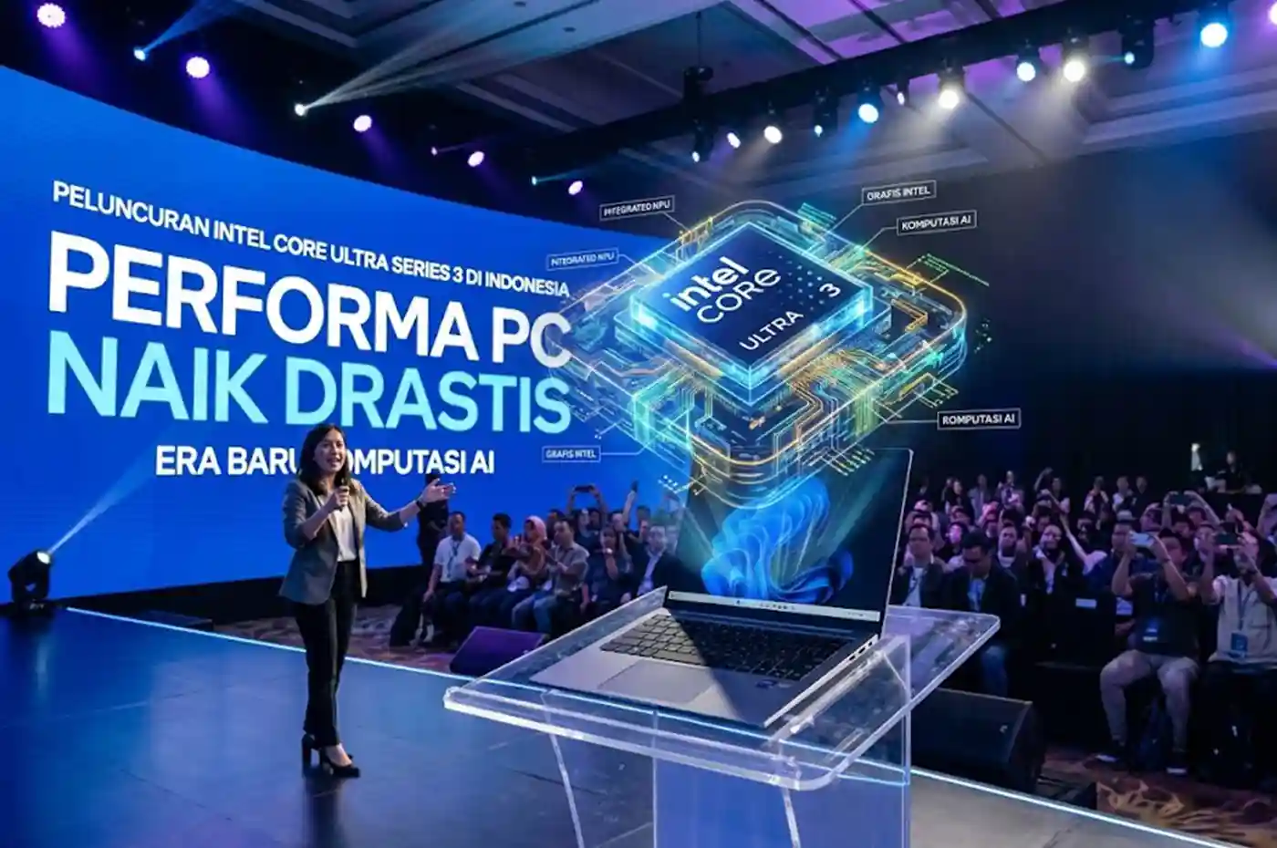 Intel Core Ultra Series 3 Resmi Masuk Indonesia