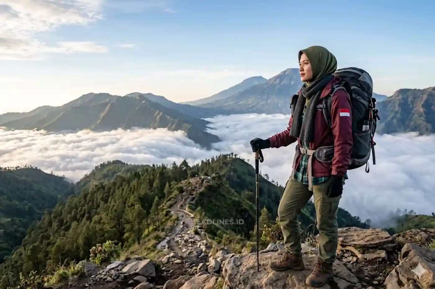 prompt gemini ai foto wanita hijab