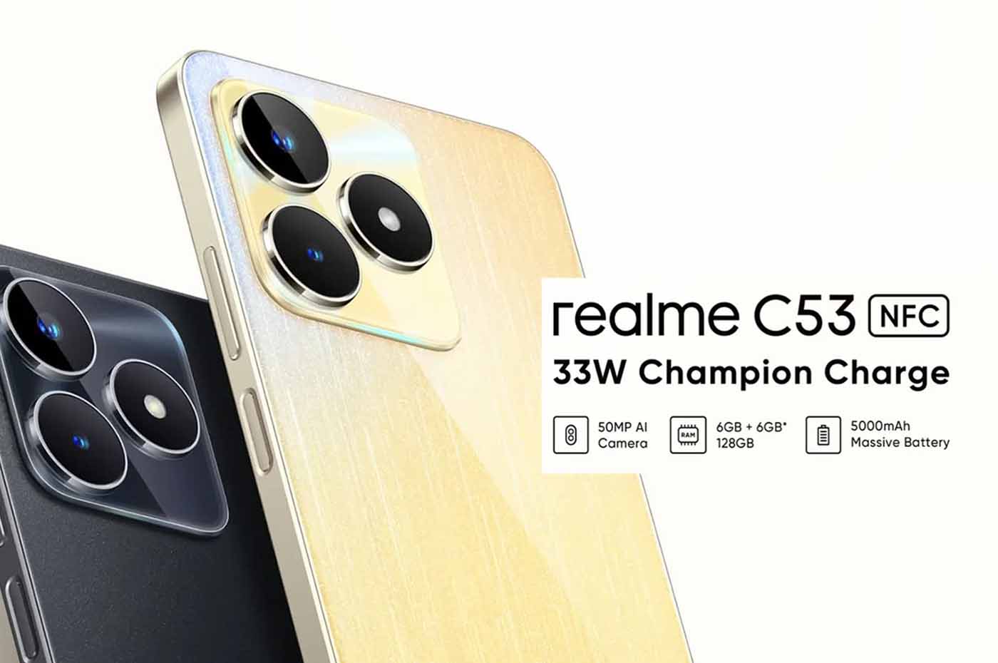 Realme C53, HP Murah dengan Desain Mirip iPhone 14 Pro! Rekomendasi Smartphone Entry Level