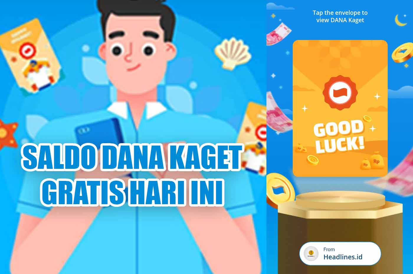 Saldo DANA Gratis Hari Ini, Cuma Modal Tap Link DAGET Tanpa Aplikasi Tambahan